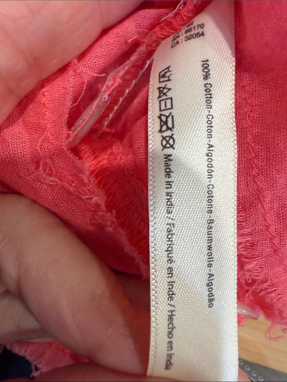 FP One Button Front Blouse — Pink - Picture 7 of 7